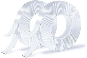 Transparent Double Sided Adhesive Tape - 6m Total!