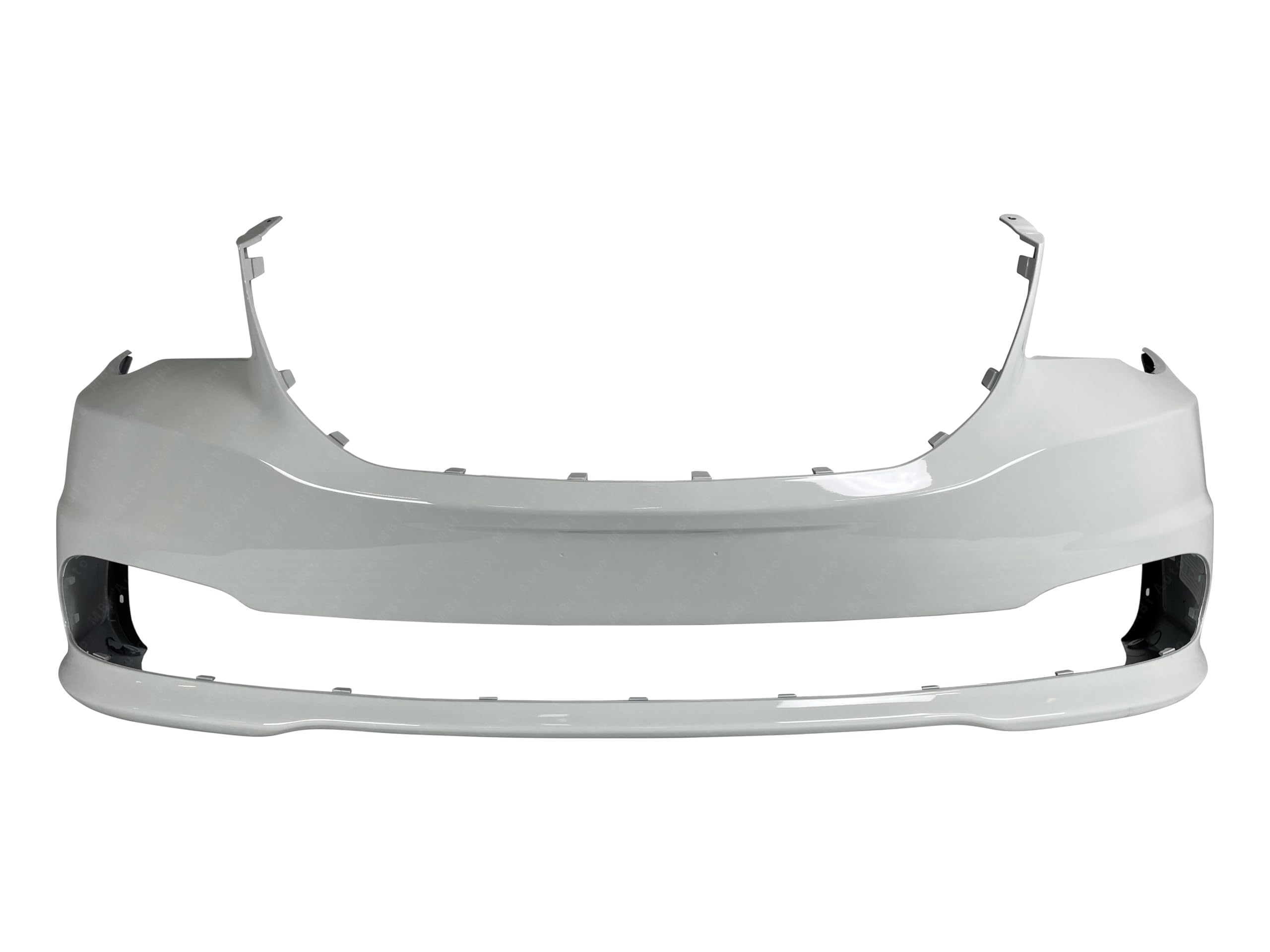 BUMPERS THAT DELIVER - Painted PW1 Stone White, Front Bumper Cover Fascia Compatible with 2011-2020 Dodge Grand Caravan 11-20, CH1000A02