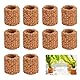 10 Stück Wasserpflanzen Aquarium Keramikringe,Aquarium Keramikringe für Aquarien, Aquarium Filter Ringe,Aquarium Ring Wasserpflanzen, Für Aquariumtanks Teiche