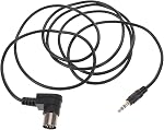 MIDI 8 Pin DIN Cable, Male to 90 Degree 3.5 Mm 1/8'' Male TRS Stereo Audio Cable with Jack Plug for Amplifier, Speaker, Mixer, MIDI Keyboard