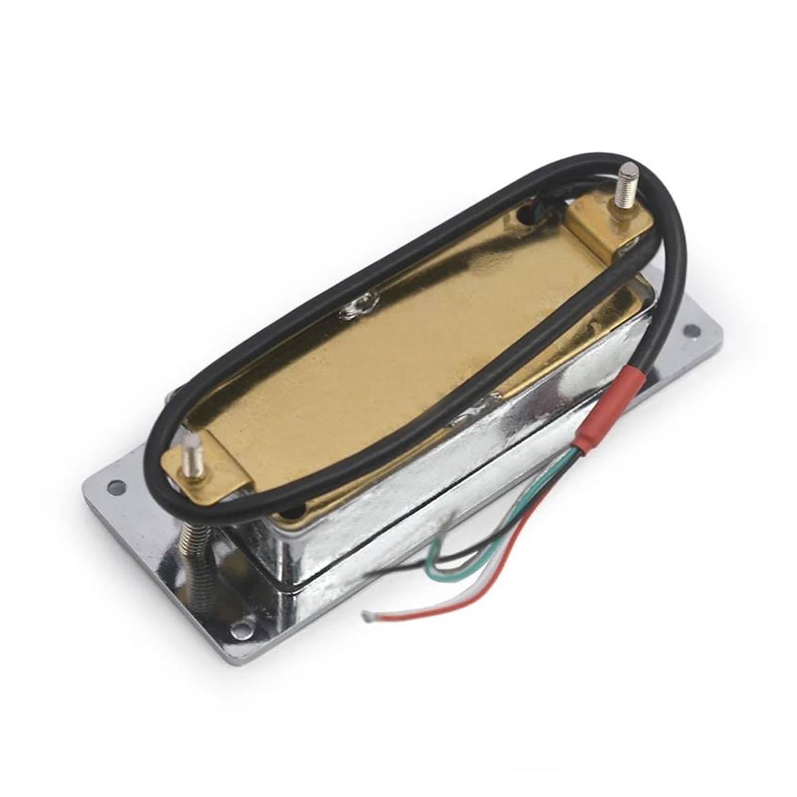 Doppelspulen Tonabnehmer Für Mini E Gitarre Verchromter Hals Und Steg Universell(1 Pc)