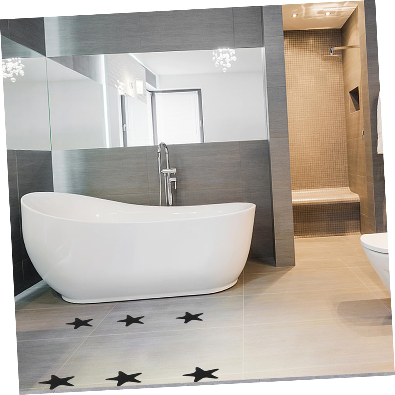 Alipis 120 STK rutschfeste Aufkleber Für Das Badezimmer Anti-Bad-Aufkleber Pool-er Anti-rutsch-er Für Die Badewanne Leiter er Boden Kind Peva Badewanne er