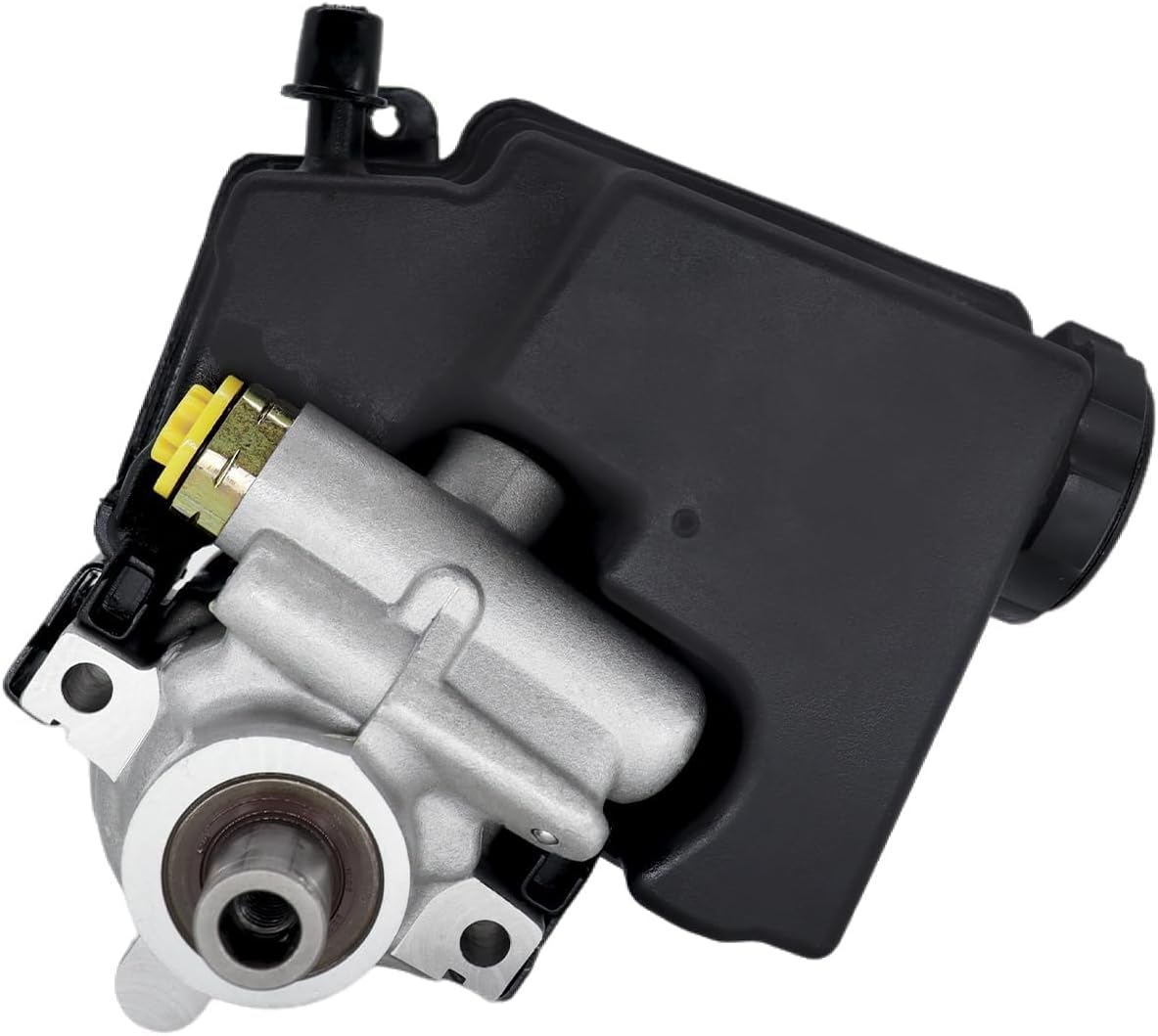 Detroit Axle - 3.8L Power Steering Pump for 2005-2009 Buick Allure Lacrosse, 2004-2005 Chevy Impala Monte Carlo, 2004-2008 Pontiac Grand Prix, Power Steering Pump with Reservoir Replacement