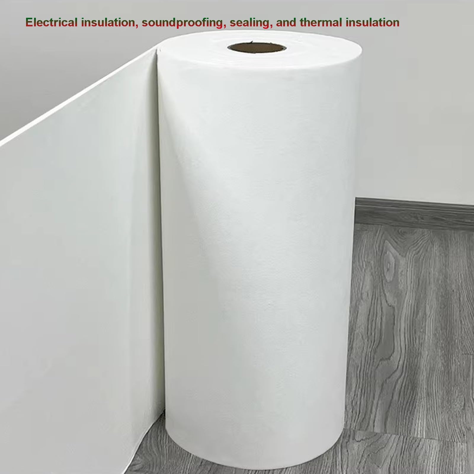 Rolka Izolacji Z Włókna Ceramicznego, Papier Z Włókna Ceramicznego, Odporność Na Temperaturę Do 2300°F – Bezazbestowa, Do Pieców Opalanych Drewnem, Kuźni(8MM)