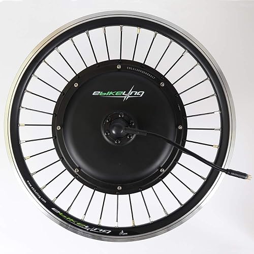 Miniatura 2 de eBikeling Kit de conversión de bicicleta eléctrica de 48 V, 1200 W, rueda trasera de 20 pulgadas, kit de conversión de bicicleta eléctrica, alto