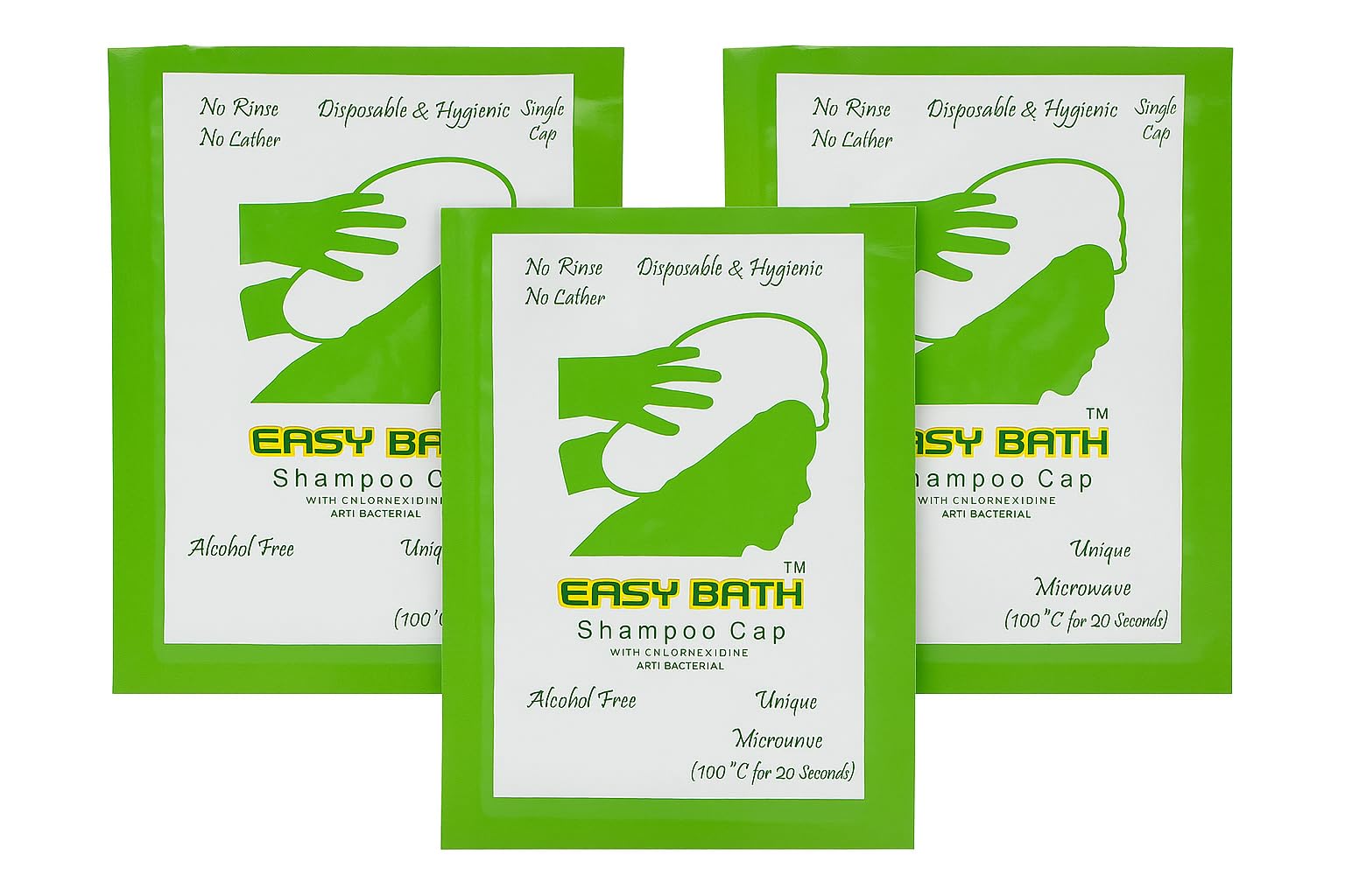 Easy Bath Shampoo Cap for Adults | Microwavable Rinse-Free Hair Wash Cap with Shampoo and Conditioner | Disposable Hygienic Cap for Quick and Comfortable Cleaning-image-19
