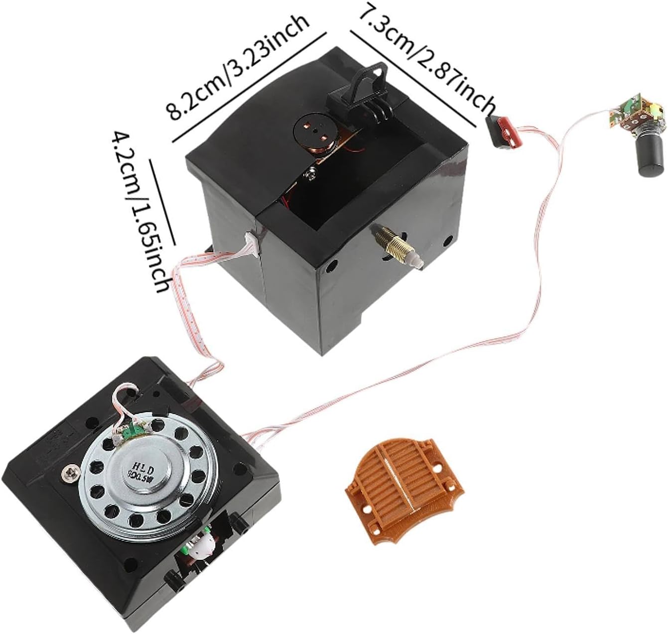 VELURA Cuckoo Wall Clock Movement Vintage Hourly Chime Mechanism Replacement|1 Set DIY Wall Clock Repair Kit