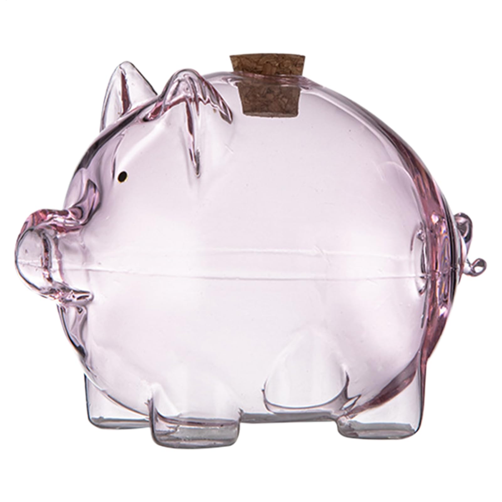 Money Box Piggy Bank | Money Saving Box | Mones Bank | Clear | Gold Bean Box Decorative Display Stand | Distance to Pig Po