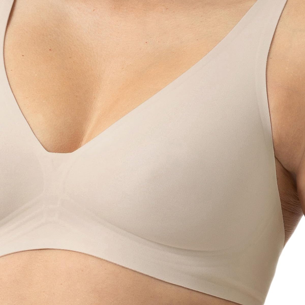 Mey - Simply Better Invisibles - Donna - Reggiseno a triangolo - senza ferretto - Non foderato - spalline sottili - Opaco