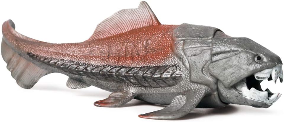 Sea Animal World Animal Figures Desktop Decoration Imitation Ornament Animal Model Toys Gifts for Kid Children (Dunkleosteus)