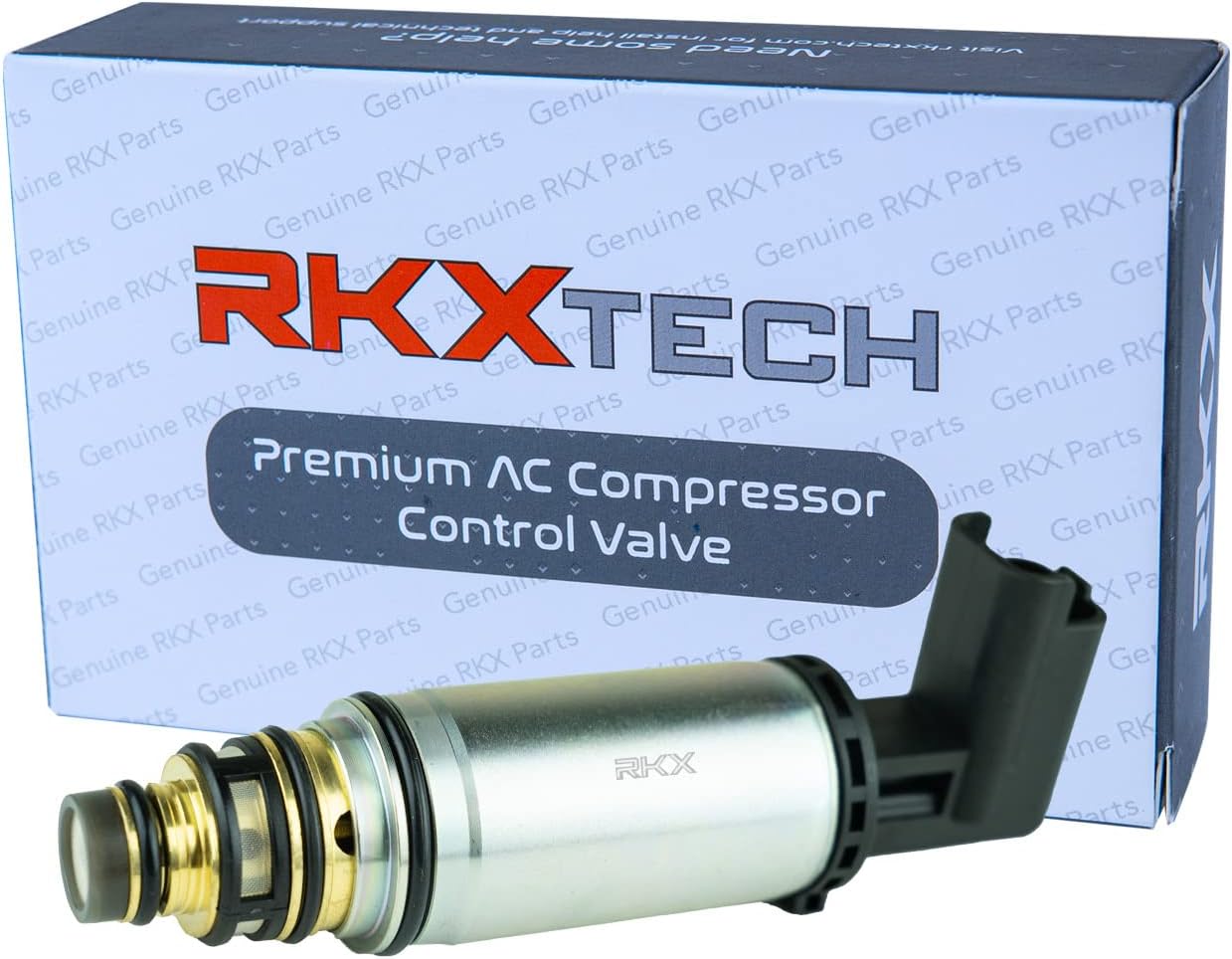 RKX AC Compressor Control Solenoid Valve Compatible with Select PEUGEOT compressors/Others