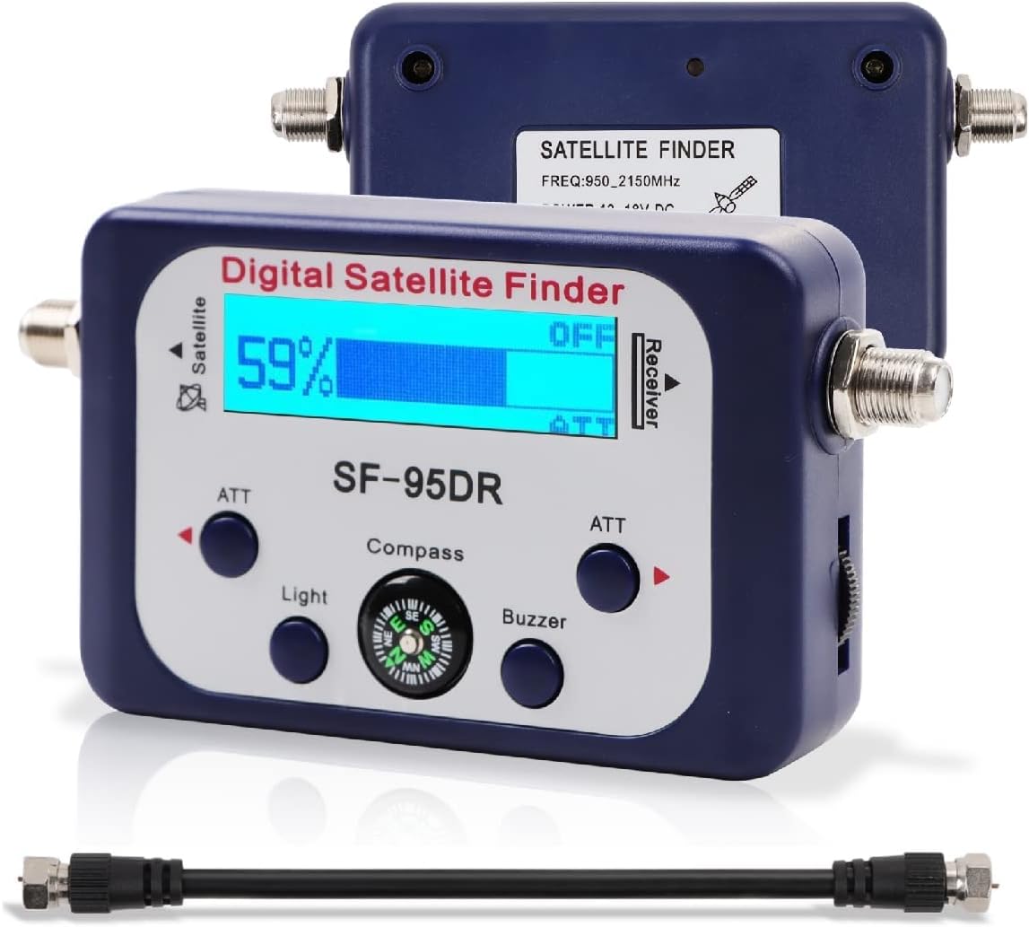 Localisateur de signaux Satellite, Digital Satellite Finder SF95DR