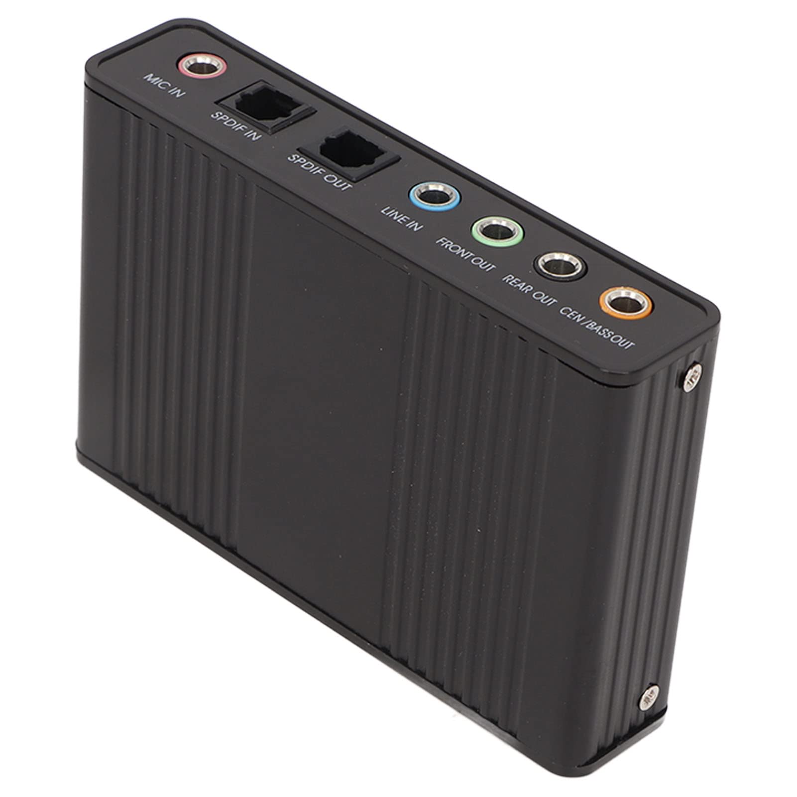 Carte Son USB 5.1, 6 Canaux, Taux d'échantillonnage de 48 KHz, Analogique Externe avec SPDIF, Accessoires d'ordinateurs électroniques, Cartes de Composants Informatiques,