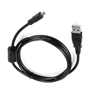USB PC Data Transfer Battery Charger Cable for Select Sony Cybershot DSC-H200 DSC-H300 DSC-W370 DSC-W800 DSC-W830 DSC-W310 Check Product Description for List of Compatible Models Before Buying