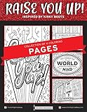 Coloring Broadway - Kinky Boots Inspired Coloring Pages (Set of 4) “Raise You Up” Collection, Broadway Musical Merchandise, Matte Card Stock (8 1/2” x 11”), Ideal Gift for a Broadway Theater Lover