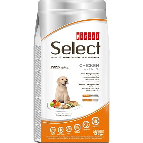 SELECT Picard Puppy Medium Chicken&Rice 12KG