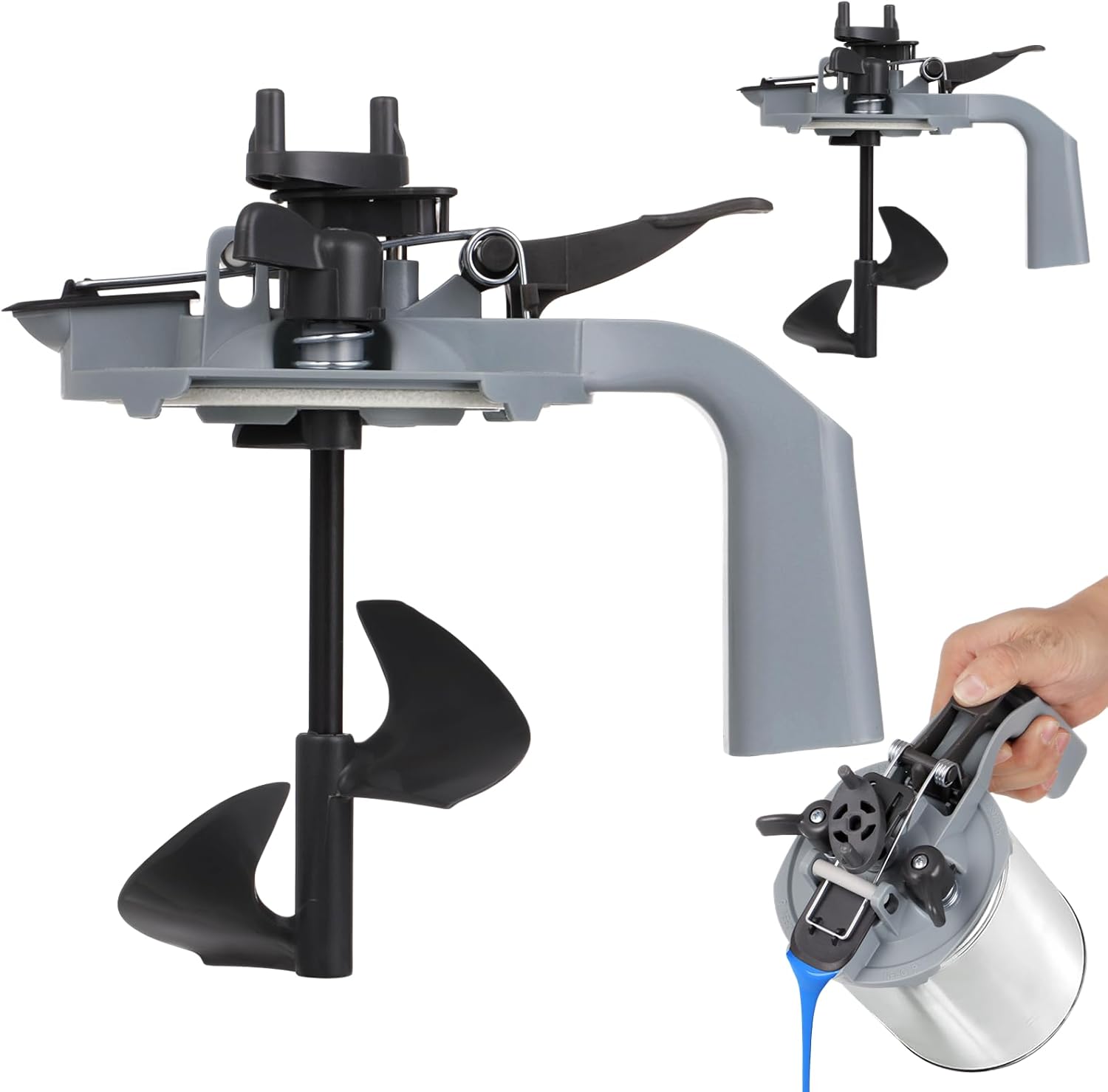 KS3 Paint Pouring Spout, Portable Reusable Plastic All-in-one