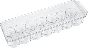 Eier-Träger Für Deviled Eggs – 36 Schlitze, Mit Deckel & Griff, Stapelbar, Weiß