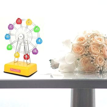 Amazon | Diyeeni 観覧車オルゴール 2歯車 プラスチック製回転式