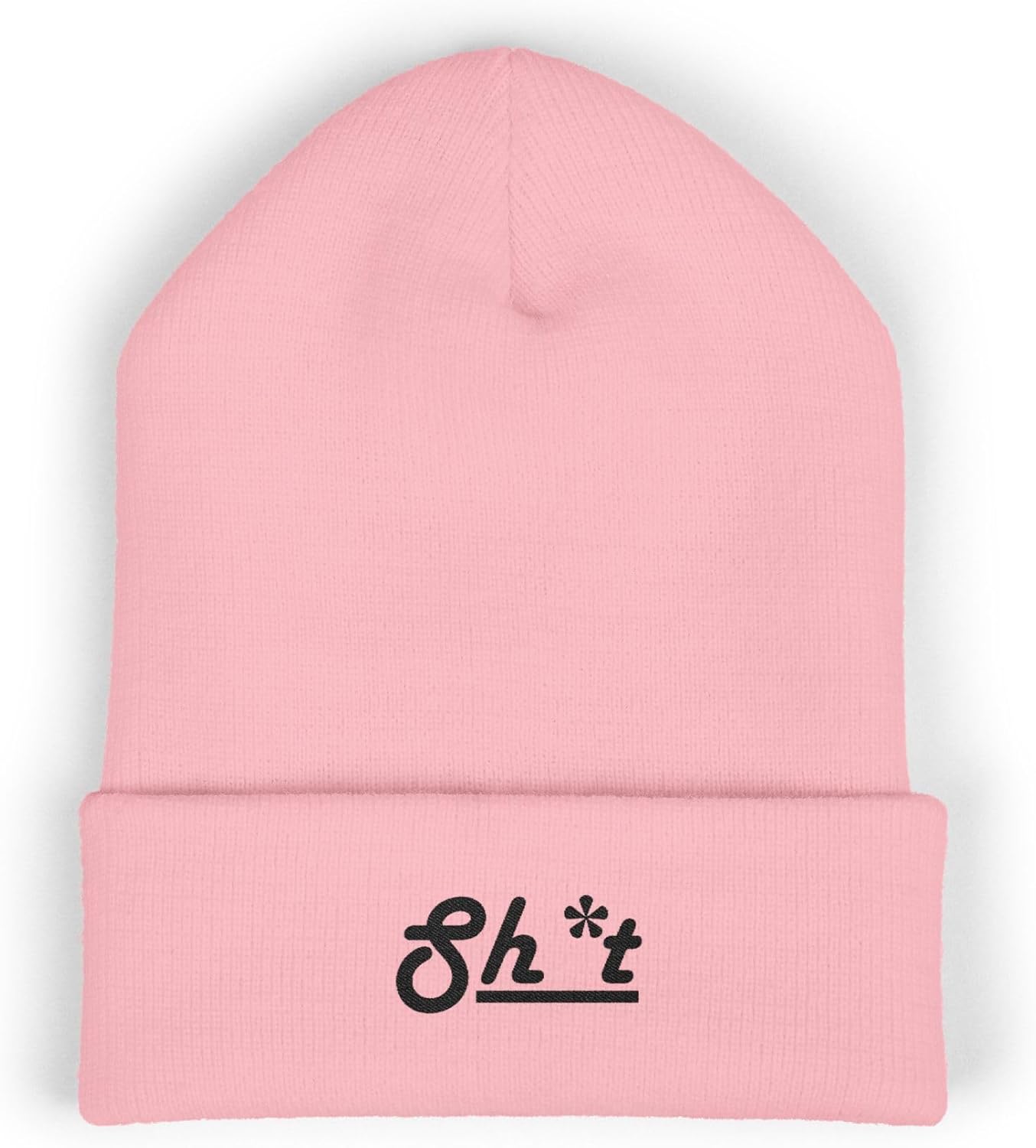 Premium Classic Cuffed Beanie Hat Gift with Embroidery Message - Sht