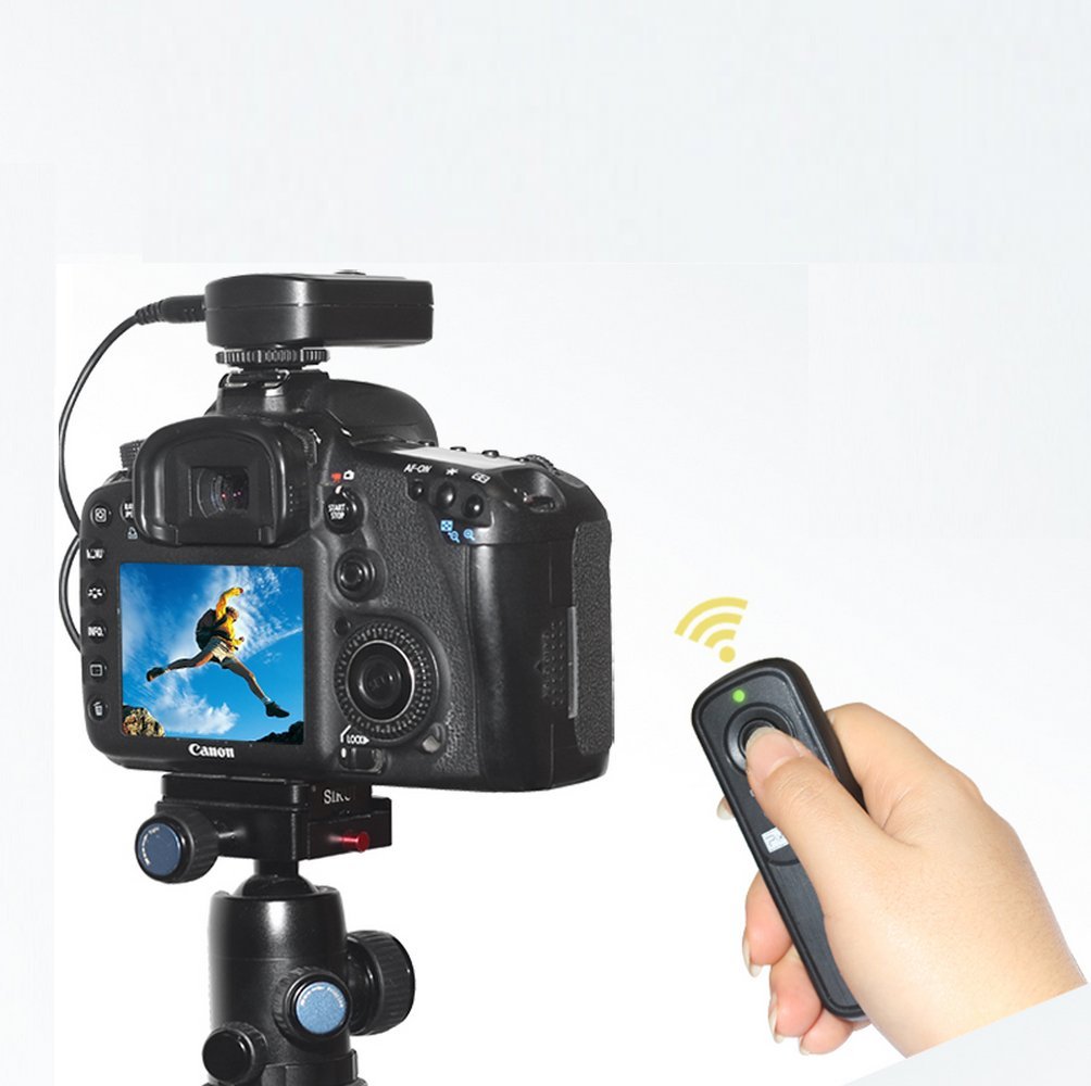 Pixel RW-221/E3 - Scatto remoto senza fili con terminale di tipo E3 per Canon DSLR