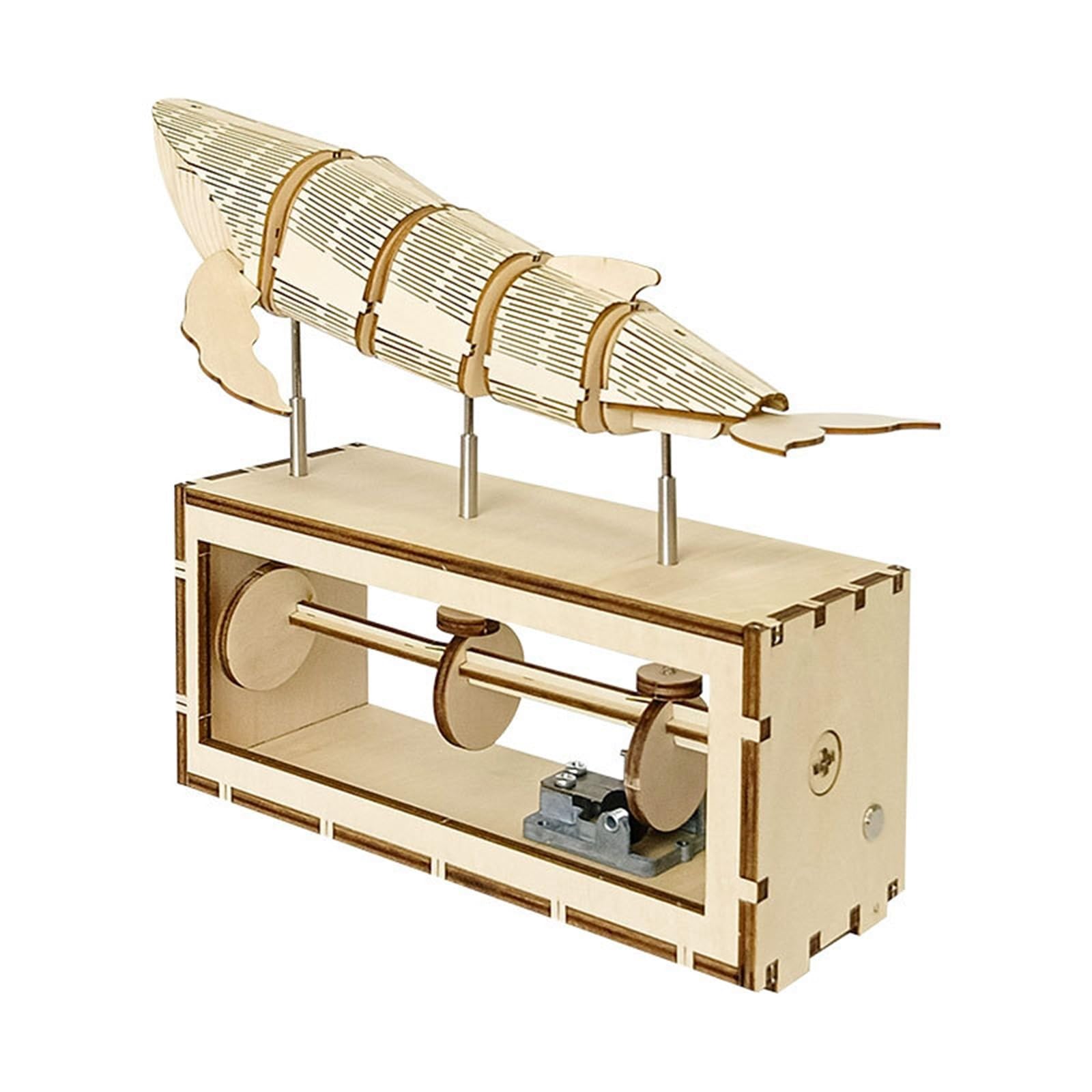 Caja de música Regalos Caja De Música Caja De Música Dinámica Ensamblada A Mano Rompecabezas De Madera 3D Regalo De Cumpleaños