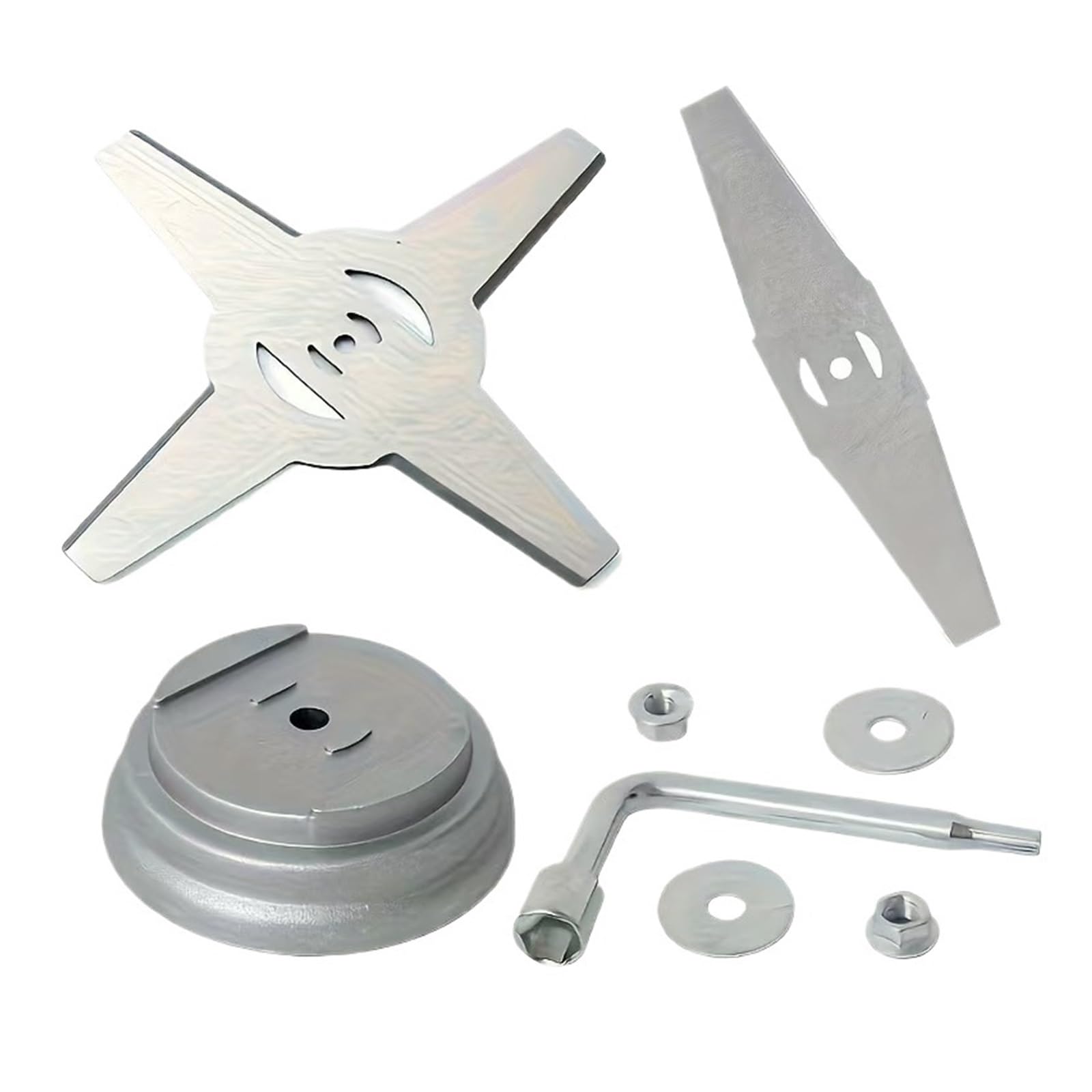 Lama for Tosaerba, Lame for Decespugliatore In Metallo Da 3/4 Denti