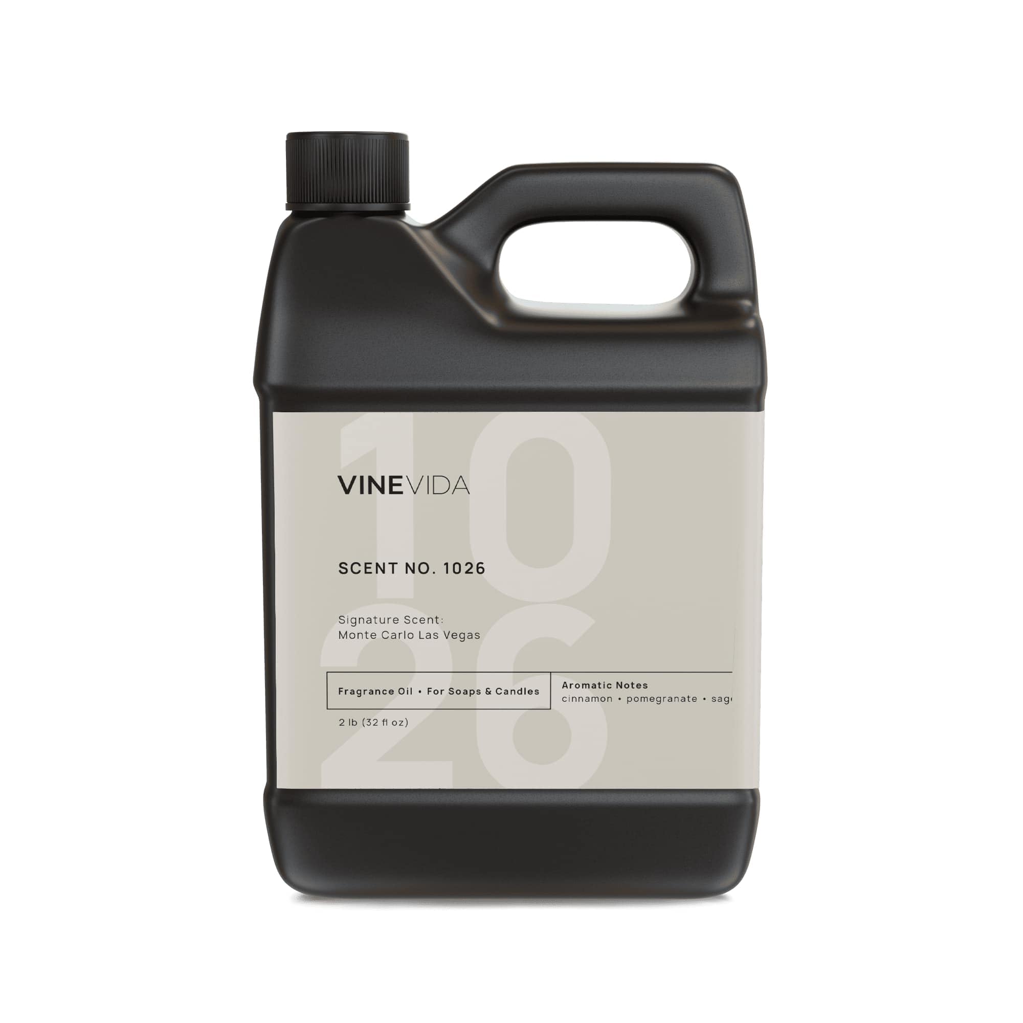 VINEVIDA Scent No.1026 Monte Carlo Las Vegas Fragrance Oil for Cold Air Diffusers - 32oz (2lbs) - Luxury Hotel Aroma - Long-Lasting Scent