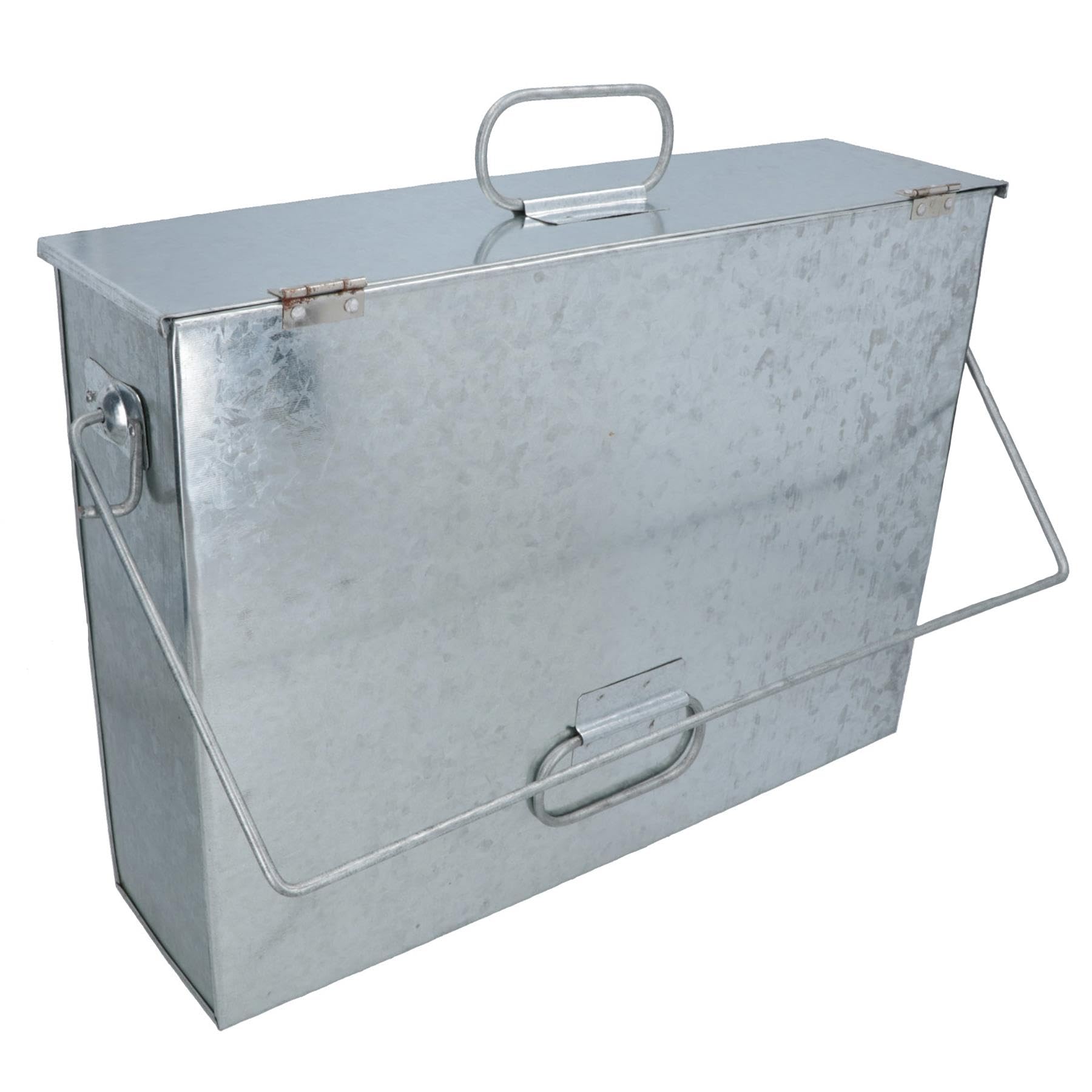 Fire Fireside Ash Carrier Container Remover Box Bucket Hot or Cold Ash Embers
