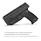 POLE.CRAFT M&P 2.0 Carbon Fiber Kydex IWB Holster for Smith & Wesson M&P 9mm M2.0 4/4.25, Inside Waistband Carry Concealed (Black, Right)