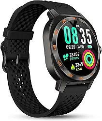 Aurafit Smartwatch Relógio inteligente para mulheres e homens 1.43 Amoled HD Step Contador de Calorias Monitor de sono de Frequência Cardíaca Smartwatch de liga de Zinco Para Android IOS