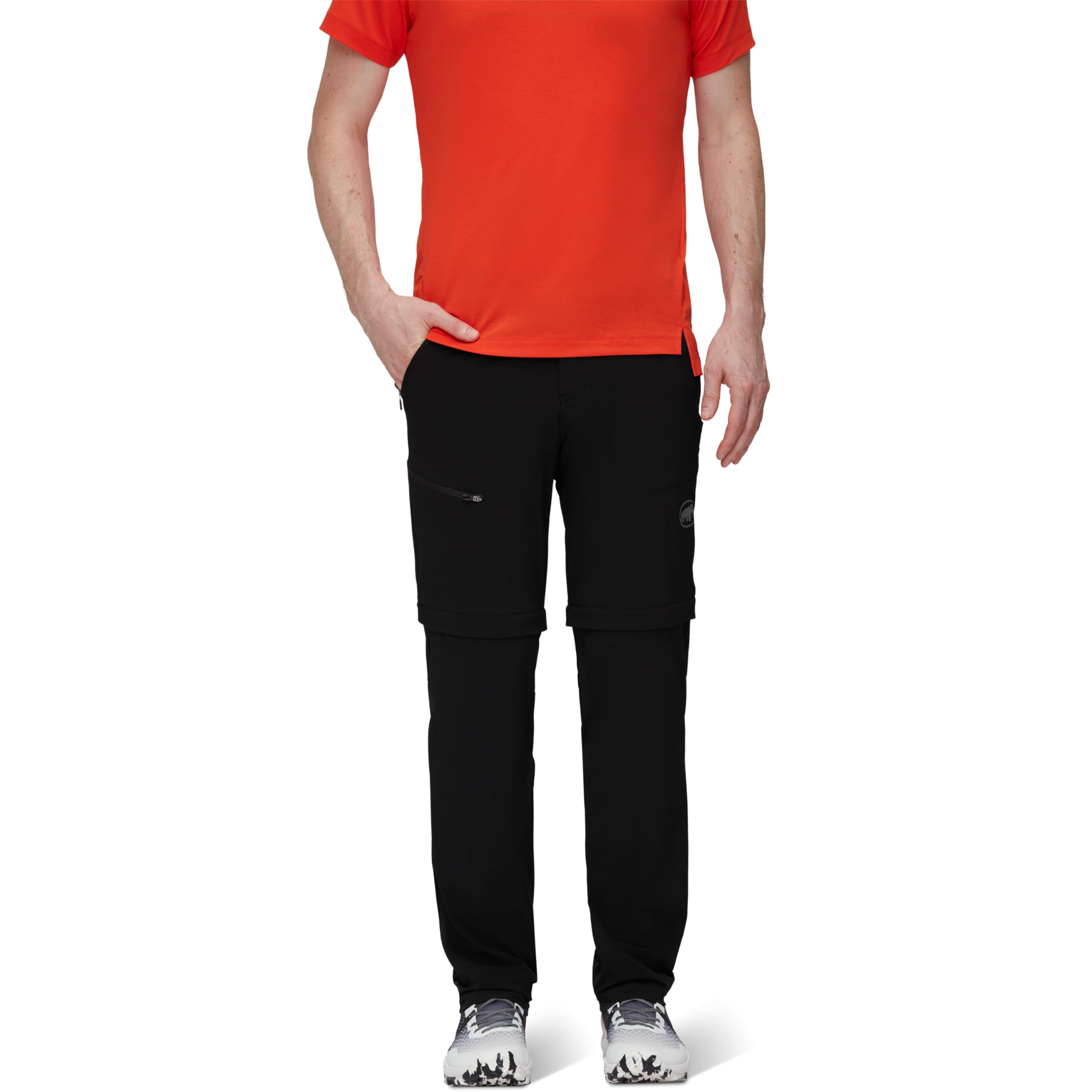 Mammut Runbold Zip Off Pants Mężczyźni, czarny, 56 krótkich