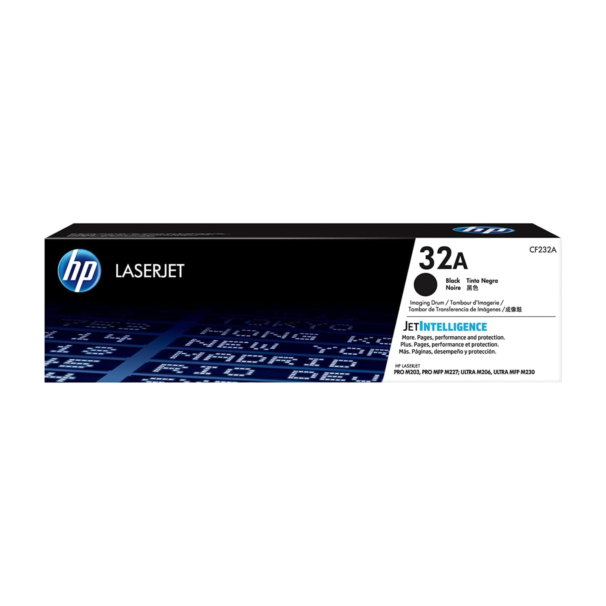 HP 32A CF232A, Negro, Tambor de Imágenes Original, de 23.000 páginas, para impresoras HP LaserJet Pro M203dw, MFP M227fdw, M203dn, MFP M227sdn, MFP M227fdn, MFP M148dw, MFP M148fdw y MFP M118dw