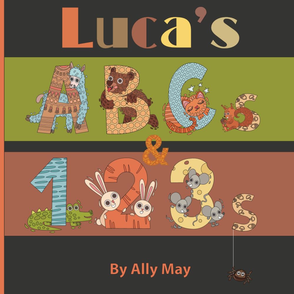 Luca's ABCs and 123s: Adorable Animal Alphabet and Numbers is a perfect gift for baby showers and birthdays