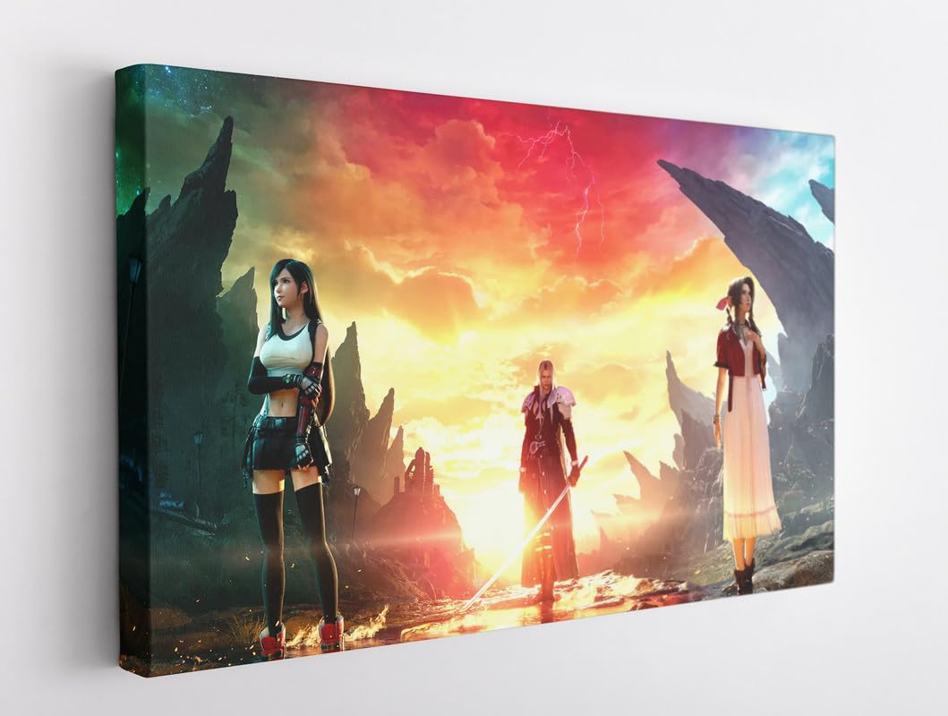 BPA® Final Fantasy Vii Rebirth Canvas For Home And Office Décor (40x60)
