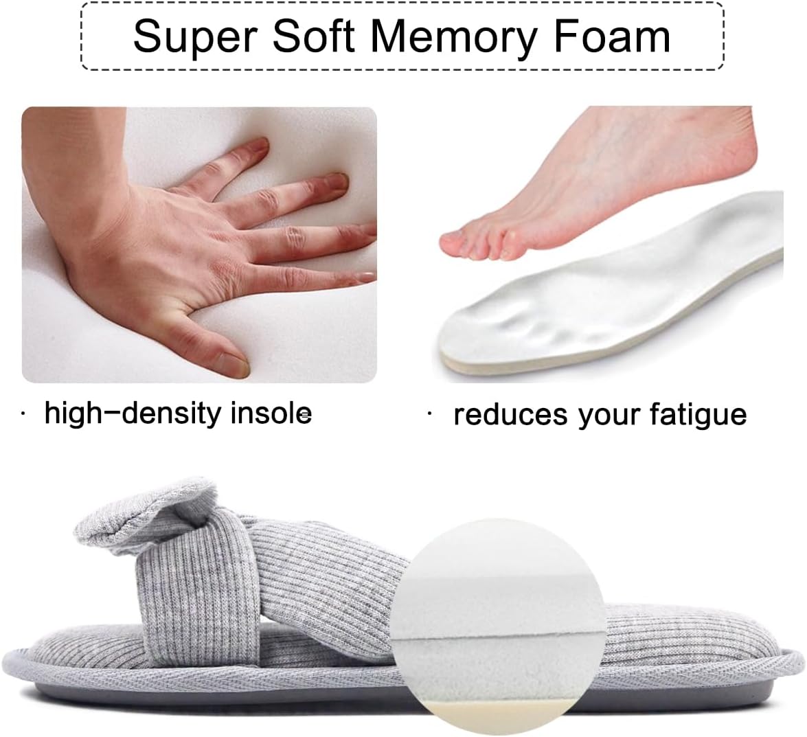 Caramella Bubble Womens Summer Open Toe Memory Foam Slip on Slippers Indoor Outdoor - Image 4