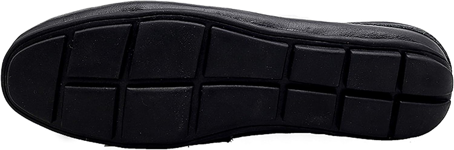 Go Tour Mens Mules Clog Slippers Breathable Punching Leather Slip on Shoes Casual Loafers - Image 7