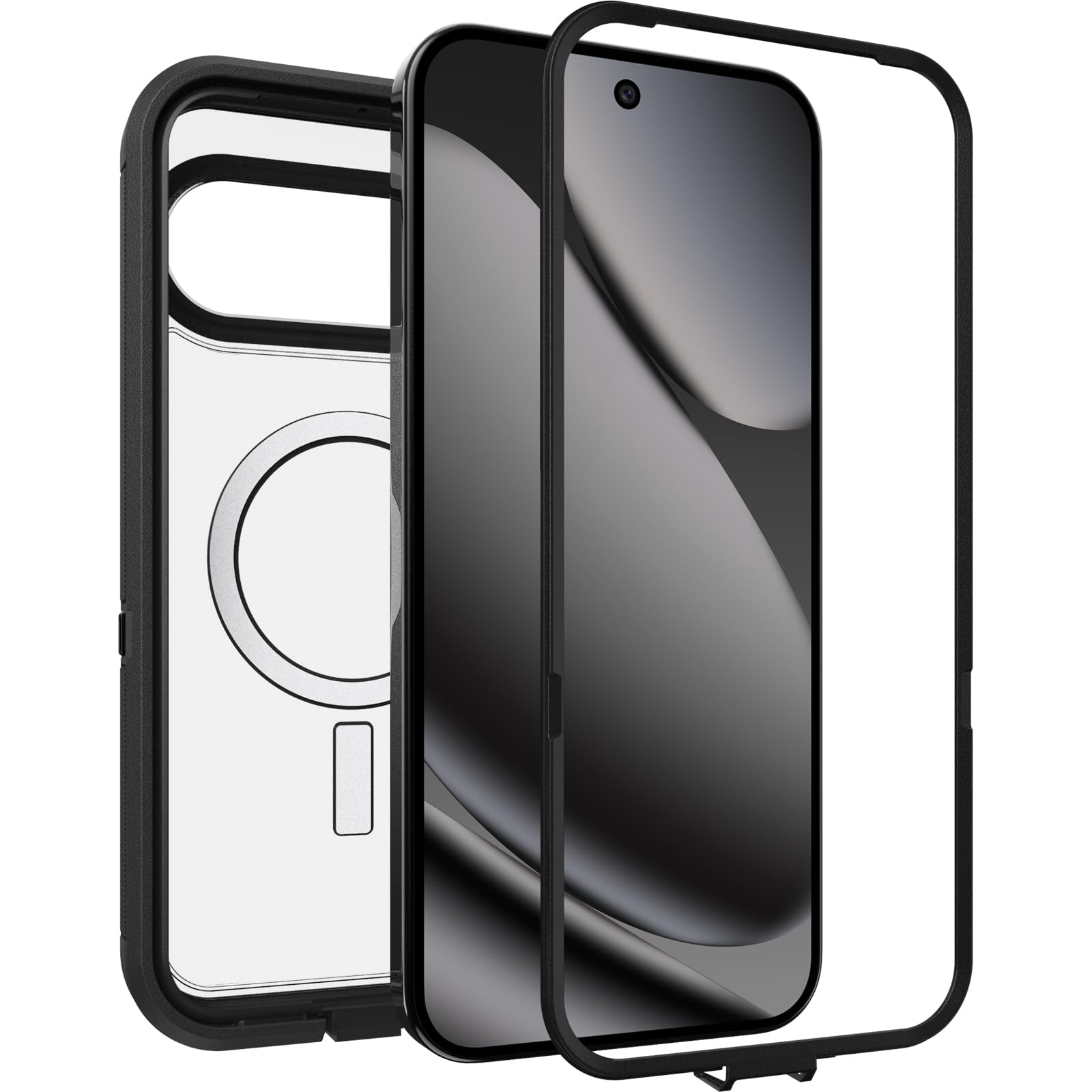 OtterBox Defender Series Pro XT Etui z Pixelsnap do Google Pixel 10 Pro XL, Odporne na Wstrząsy, Przetestowane 7X Przetestowane Zgodnie ze Standardami Wojskowymi, Czarne, Bez Opakowania Detalicznego