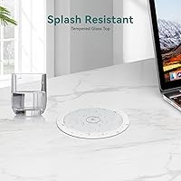 Vista 12 de QBA Toma de corriente desplegable para encimera con PD 20 W USB-C, cargador inalámbrico de 15 W, toma de corriente desplegable con 4 tomas, 3