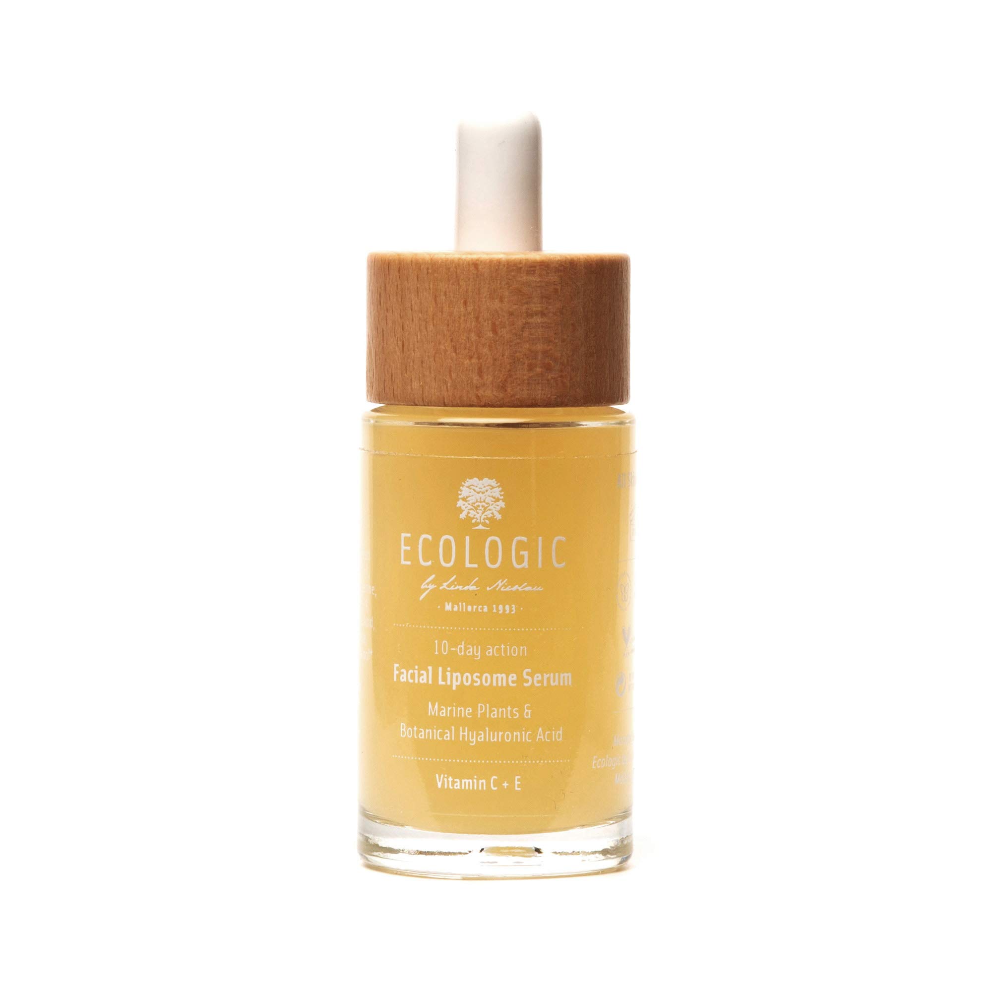 Serum Facial Active Liposomado - 10 dni (rośliny morskie i botaniczny kwas hialuronowy) - 30 ml Ekologiczny by Linda Nicolau. Ekologiczny biograficzny kosmetyk zrównoważony, wegański, organiczny, ekologiczny