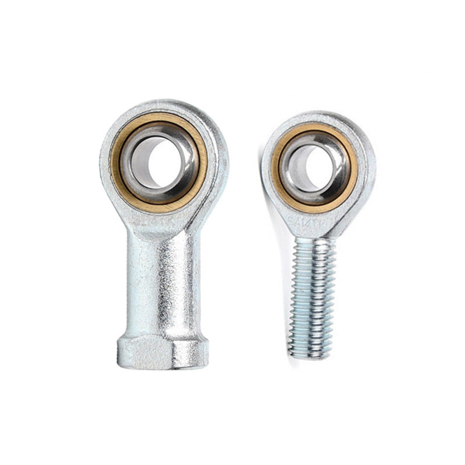 5mm/6mm/8mm/10mm/12mm/16mm/18mm/20mm/22mm/25mm mâle/femelle SA SI T/K POSA8 PHSA8 roulement à rotule fileté métrique (Size : Si25 25mm, Color : Left Thread)