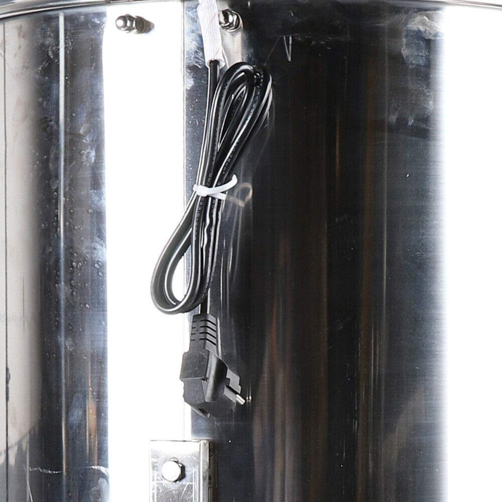 Essoreuse à miel électrique, 100 cm, 4 cadres, en acier inoxydable, extracteur de miel électrique, apiculture, 220 V, 120 W