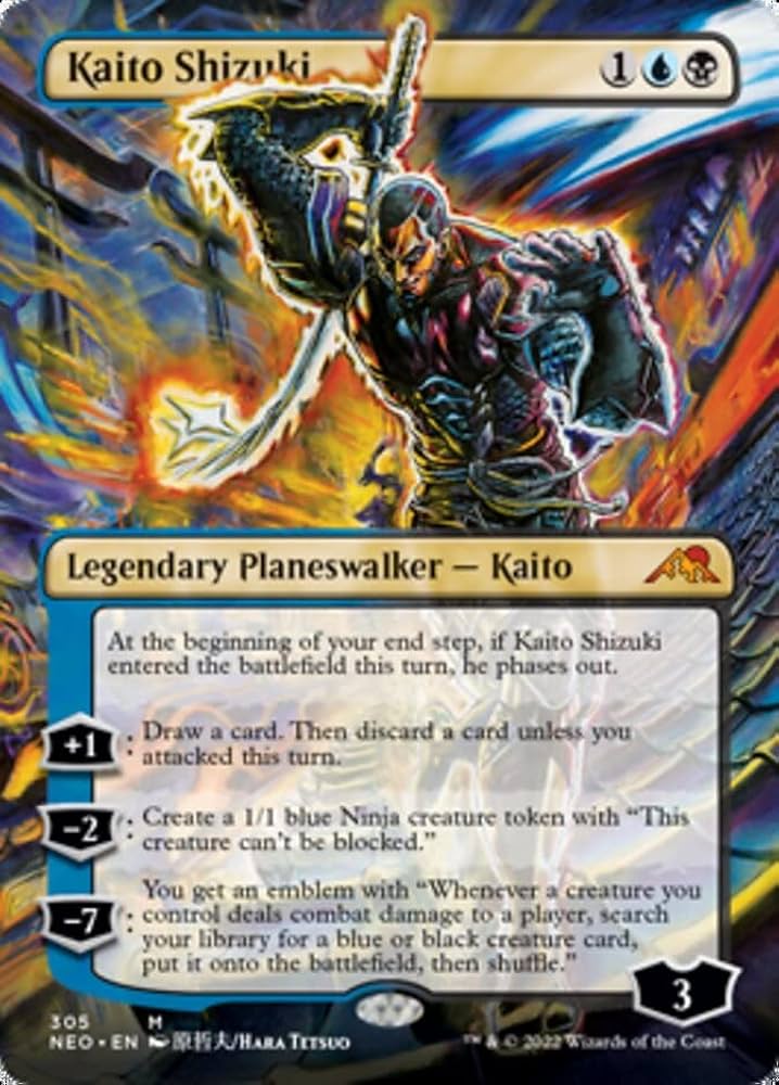 Magic: the Gathering - Kaito Shizuki (305) - Sem Bordas