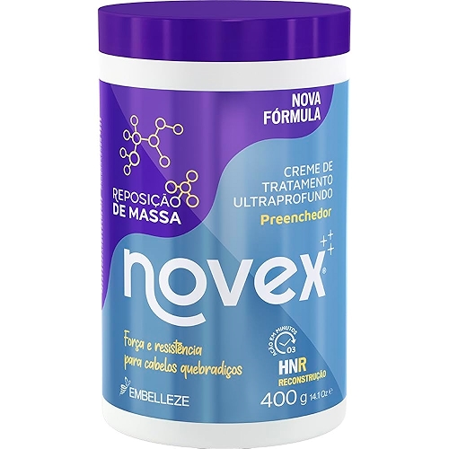 Novex Creme de Tratamento Repositor de Massa 400 g Novex Creme de Tratamento Repositor de Massa 400 g