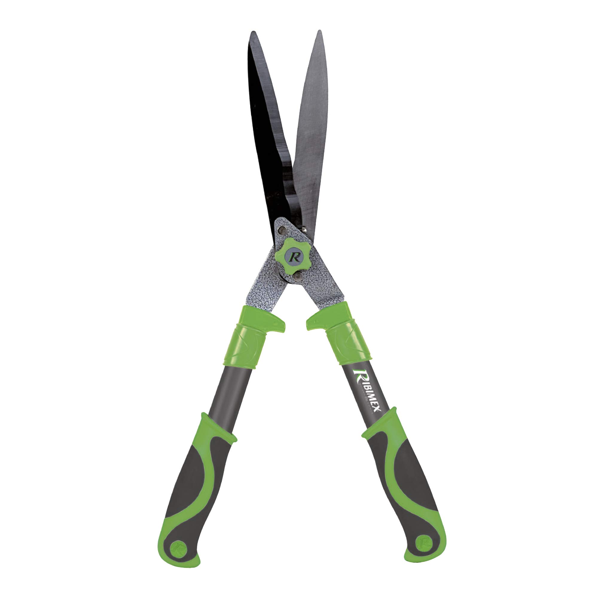Ribimex PRCH52 Tagliasiepi 52 cm Manico Soft Touch Verde/Grigio