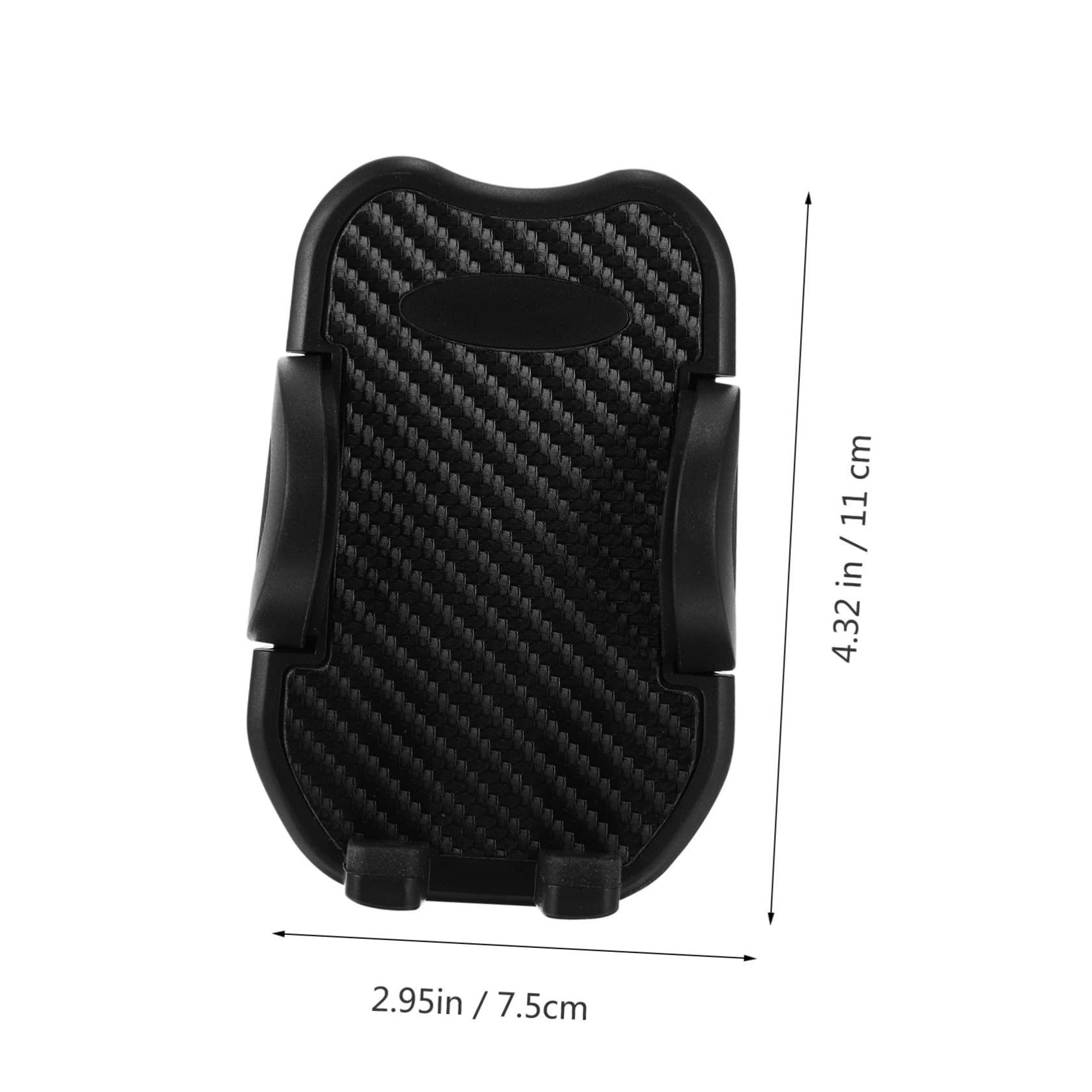 POPETPOP 1pezzi Supporto Per Telefono Cellulare Moto Design Anti-vibrazione Per Montaggio Su Manubrio Materiale Resistente e Duraturo