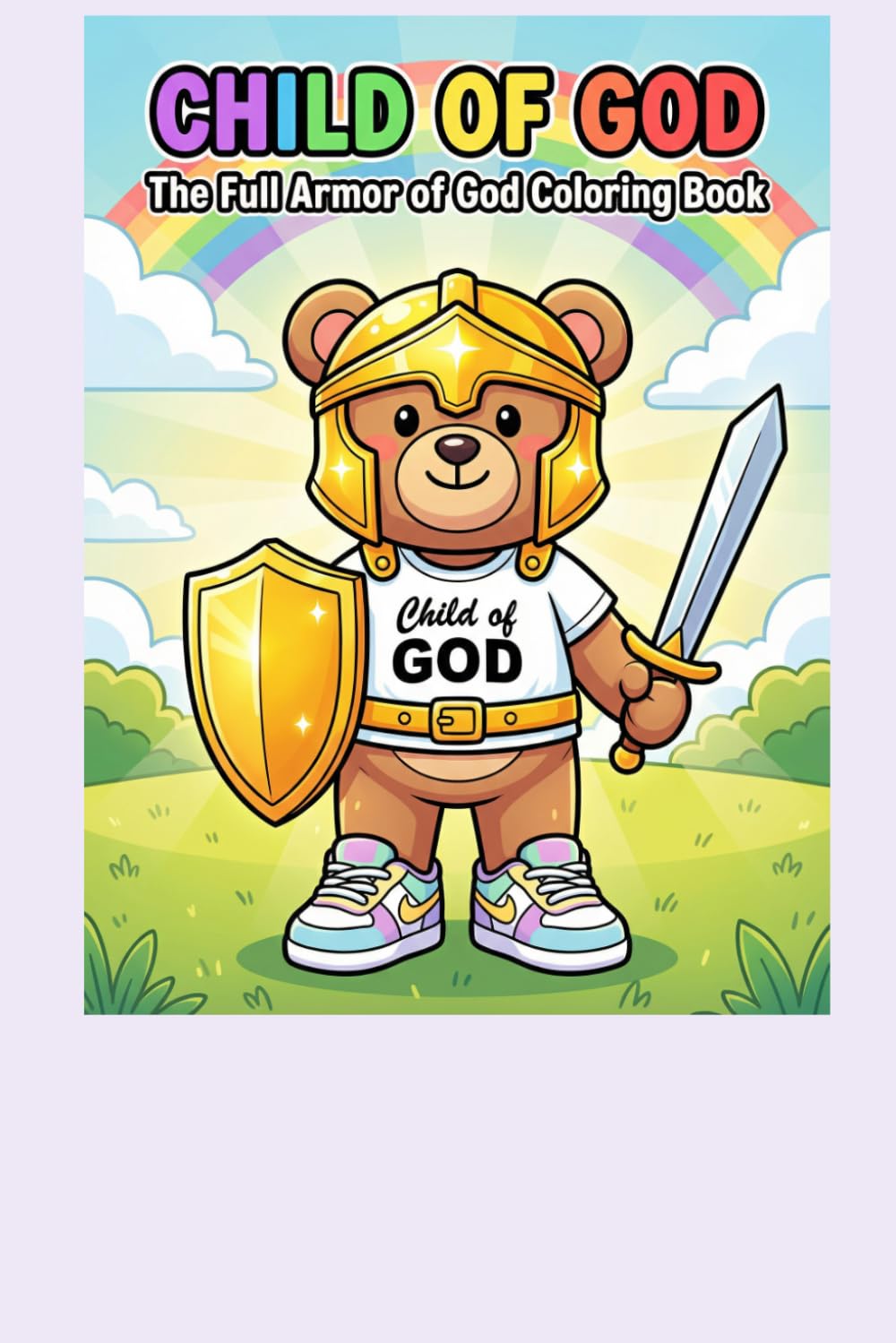 Child of God Coloring: Full Armor of God