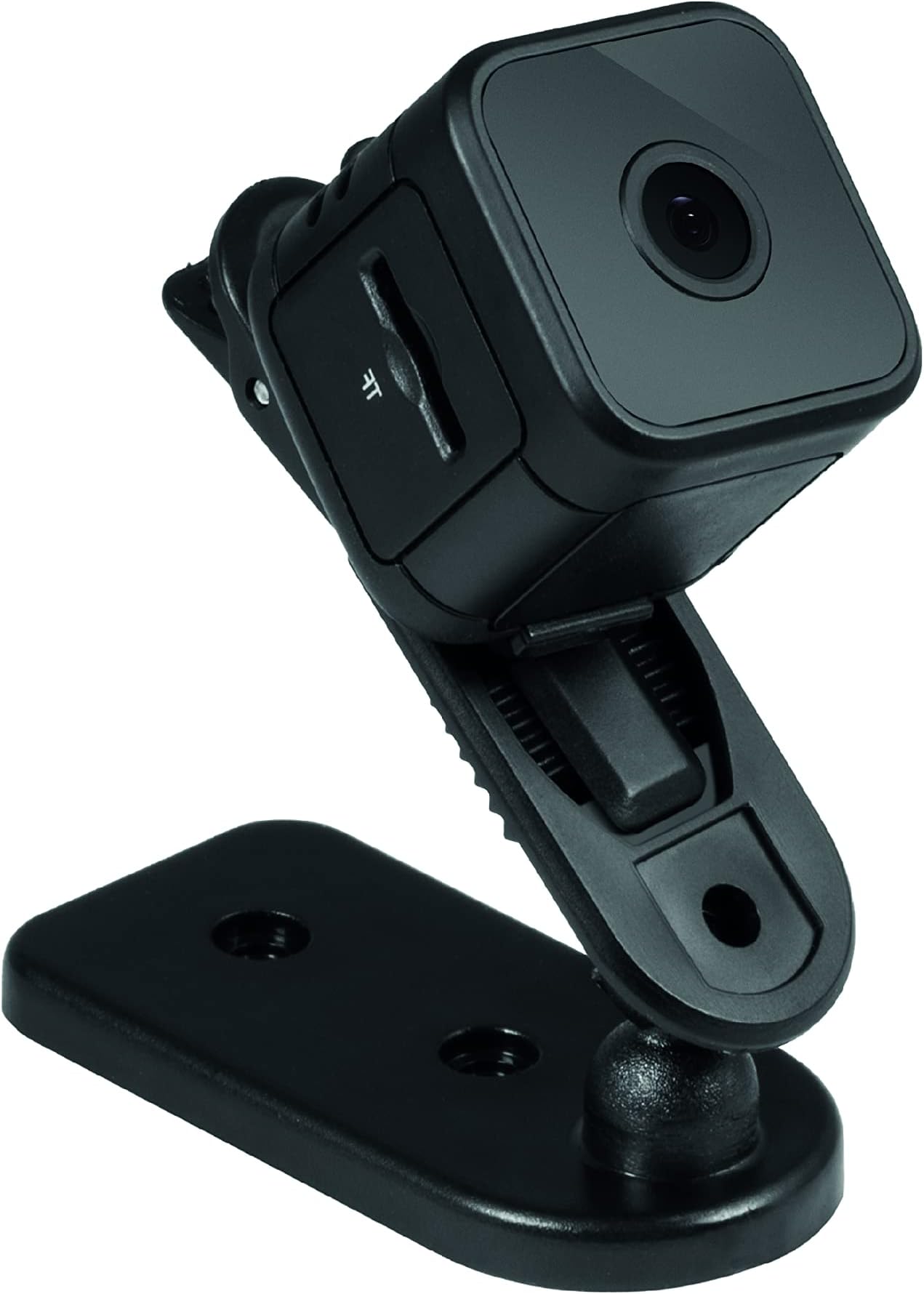 Technaxx Germany Mini Full HD Cam 1080p Small Portable Surveillance Camera Motion Detection Night Vision Invisible Infrared LEDs Video Photo Shoot TX-136,Black