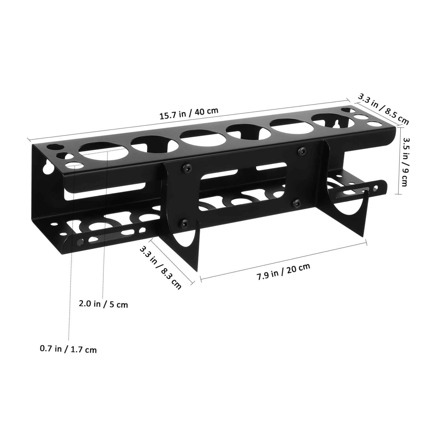 DOITOOL Organizador De Herramientas De Pared Resistente Con Soporte Ajustable Para Tubos De Sellador Estante De Almacenamiento Para Garaje Taller Y Furgoneta Optimiza Espacio Y Facilita Acceso