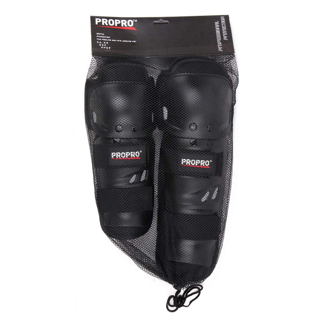 AKT Equipaggiamento Protettivo per Moto Protezione del Gomito e del Ginocchio 4 PCS Ginocchiere Lunghe da Equitazione per Motocross Sciare